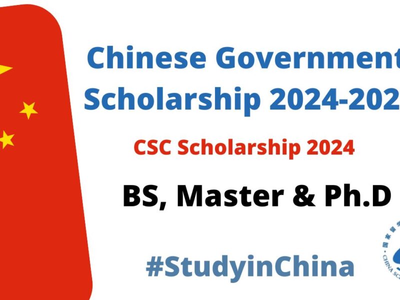 APPLY: Chinese Government Scholarship 2024